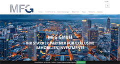 Desktop Screenshot of mfg-gmbh.de